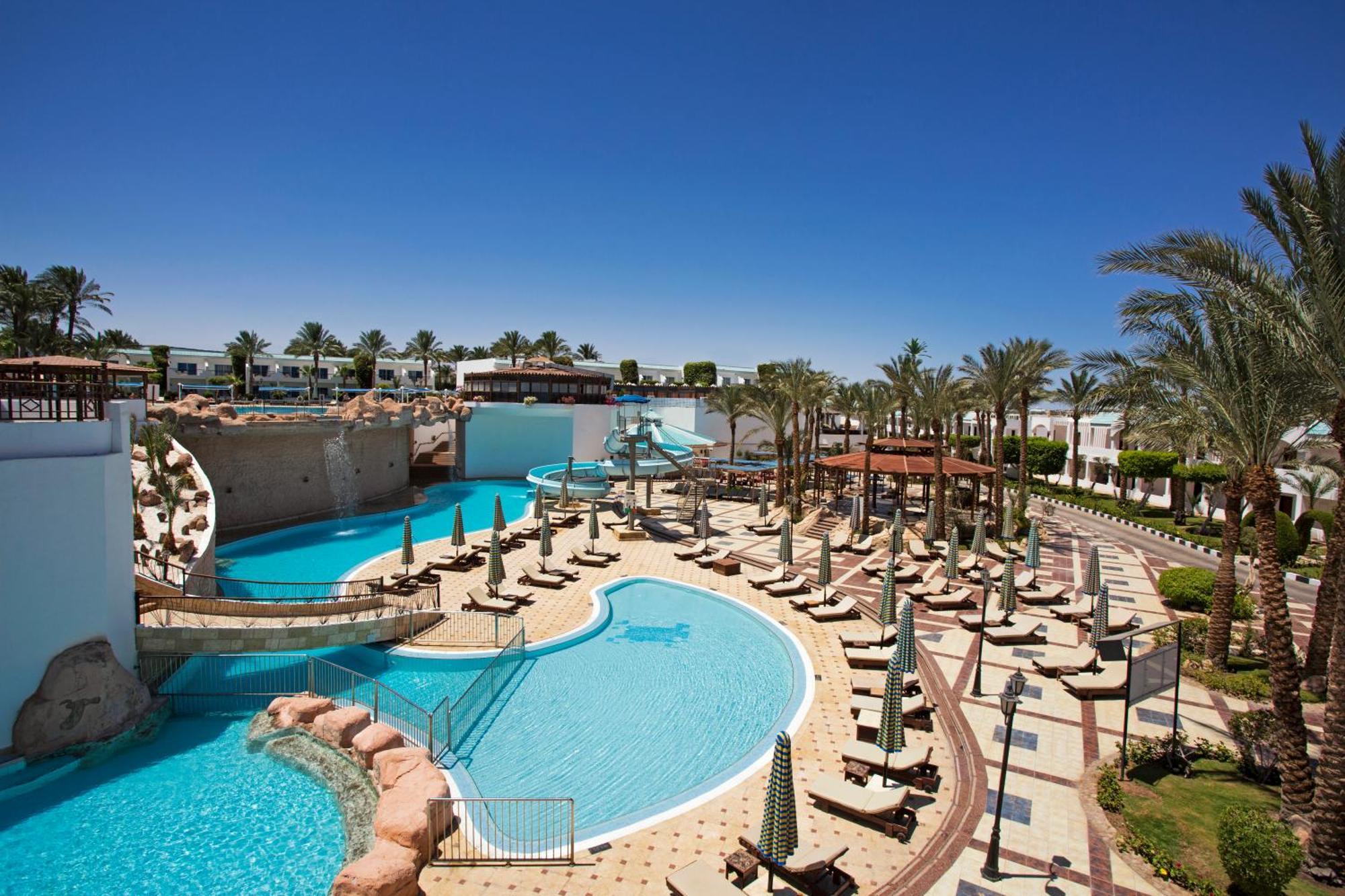 술탄 가든 리조트 샤름 엘 셰이크 외부 사진 The pool at the Hilton Sharm El Sheikh