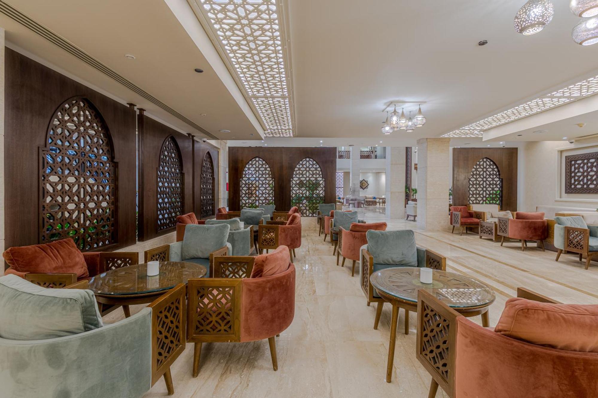 술탄 가든 리조트 샤름 엘 셰이크 외부 사진 The lobby of the hotel